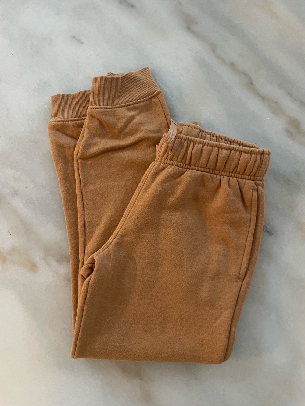 Cat & Jack Kids Jogger Pants in Camel Brown size S